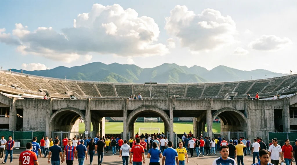 Estadio Azteca in Mexiko-Stadt - Austragungsort des WM-Eröffnungsspiels 2026