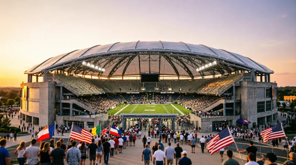 MetLife Stadium in East Rutherford, New Jersey - Austragungsort des WM-Finales 2026